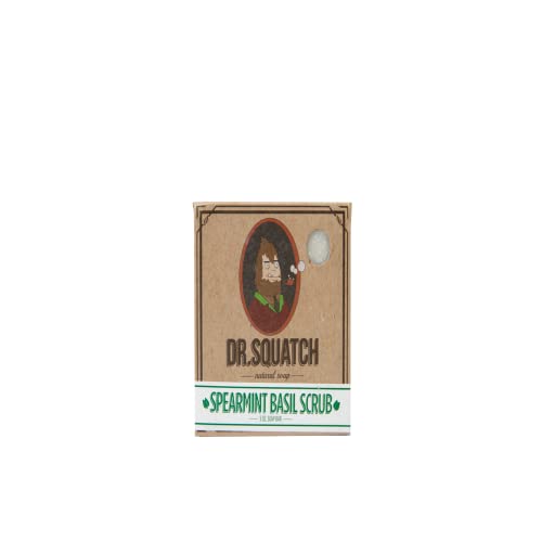 Dr. Squatch All Natural Bar Soap for Men with Zero Grit, Spearmint