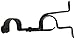 TEJATAN Double Curtain Rod Brackets (Set of 2, Black)