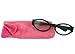 18 Inch Doll Eyeglasses & Case, 2 Pc. Set Fits 18 Inch American Girls Dolls & More! Hot Pink Furry Case & Black Eyeglasses