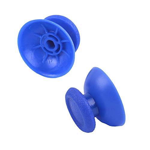 5 Pairs Replacement Analog Stick Joystick Thumbsticks Thumb Grips Buttons for Playstation DualShock 4 PS4 Controller Gampad (Blue) - Thumbnail 2
