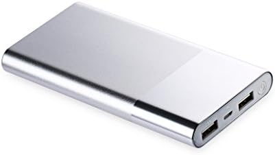 Power Bank, ACEHE Portable External Battery Mobile Charger (12000mAh, 2 USB Ports, 5V/4.8A Output, All Aluminum Alloy shell, Shiny Appearance, New 2017 Ultra-light, Ultra-Slim Design)