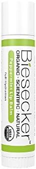 Biesecker Body Care Lip Balm, Peppermint, 0.15 Fluid Ounce