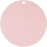 Le Creuset Cool Tool Pot Holder Trivet Silicone Round 20 cm Powder Pink