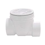 Canplas 73008 Backwater Valve, 3-Inch PVC, White