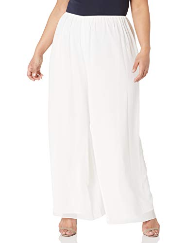 Alex Evenings Womens Ivory Chiffon 