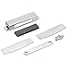 Magnetic Door Catch, Magnetic Catches for Cabinet and Closet Doors, Manufactured with 100% Premium Stainless Steel, Made with a Strong Magnet (95mm 60lbs(2 Pack))
