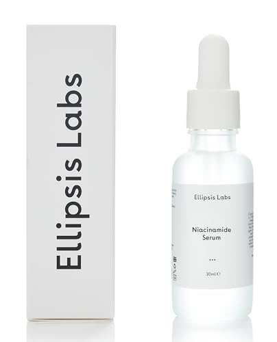 Niacinamide Serum by Ellipsis Labs – Hydrating, Balancing, Skin Barrier Strengthening Vitamin B3 Formula with Oatmeal and Betaine for Radiant, Smooth Skin, Oil Control, Vegan and Cruelty-Free, 30ml