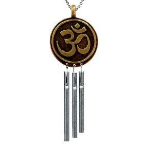Car Musical Wind Chimes Ohm Symbol - Made in USA - Om
