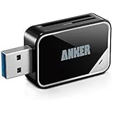 Anker 8-in-1 USB 3.0 Portable Card Reader for SDXC, SDHC, SD, MMC, RS-MMC, Micro SDXC, Micro SD, Micro SDHC Card and UHS-I Cards