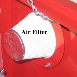 AJ Tools CHIM0061-04 1/C Small Sandblast Cabinet - Thumbnail 5