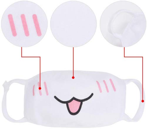 Mouth Mask,Aniwon 4 Pack Unisex Kpop Mask EXO Mask Anti-dust Cotton Face Mask for Men and Women (Combination 4)