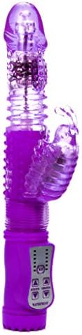 Reinly Dual Motor Powerful Thrus-ting Rota-ting Soft Silicone Ma-saa-ger for Couples