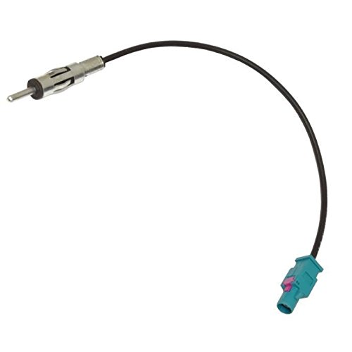TechExpert Cable Adaptor Fakra DIN Antenna compatible with carradio BMW VW Renault Blue