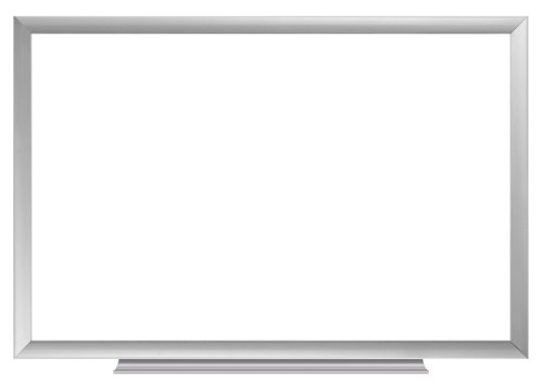Board Dudes 24-Inch x 36-Inch Aluminum Framed Non-Magnetic Dry Erase Board