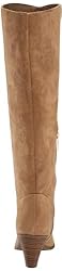 Anne Klein Women's Wei Mid Heel Tall Boot, Dark