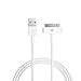 T-H-SEE iPad Cable, 6ft White 30 Pin to USB Cable High Speed Sync Charging Cord Cables for iPhone 4/4s, iPhone 3G/3GS, iPad 1/2/4, iPod