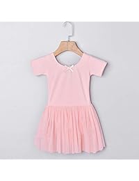 STELLE Vestido de tutú con leotardo para danza, gimnasia y ballet, para niñas pequeñas