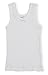 Rossette Girls Cotton White Camisole Undershirts - Pack of 2 (6, White)