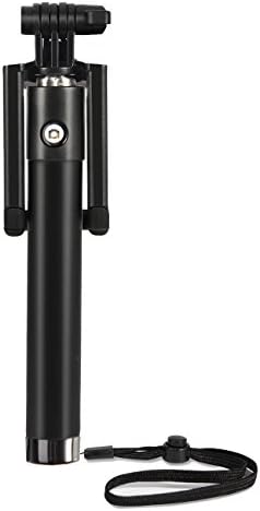 Selfie Stick, Bluetooth Selfie Stick iPhone 7 Plus with Japanese Seiko PCB Protection and Built-in Bluetooth Remote Camera Shutter for iPhone 6s 6Plus 5S Galaxy S5 S6 S7 S8 Google LG Huawei BLACK