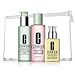 Clinique 3 Steps system for Oily/Oily Combination Skin Set: dramatically moisturizing Gel 4.2 oz / 125 ml + Clarifying Lotion 3 13.5 oz / 400 ml + Liquid Facial Soap Oily Skinild 6.7 oz / 200 ml