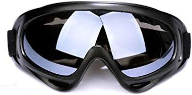 KUNSON UV Protection Outdoor Sports Ski Glasses CS Army Tactical Military Goggles Windproof Snowmobile Bicycle Motorcycle Protective Glasses Ski Goggles