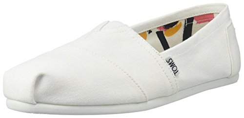 Toms women s seasonal classics optic white canvas 11 b …