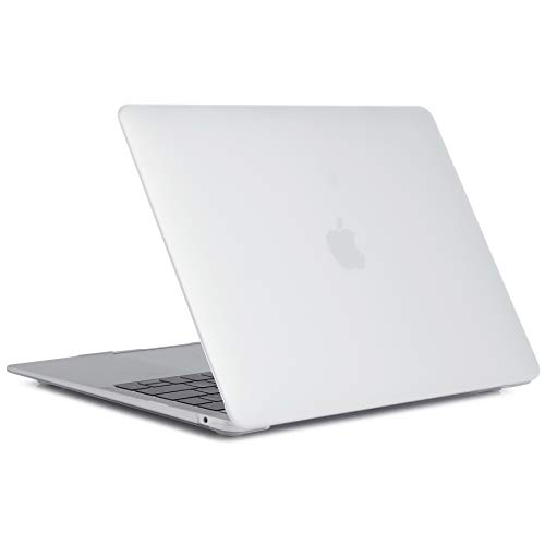 Se7enline New MacBook Air 2018 case 13 Inch Hard Shell Cover for MacBook Air 13-Inch with Retina Display Touch ID Model A1932 with Sleeve Bag, Keyboard Cover, Screen Protector, Dust Plug, Transparent