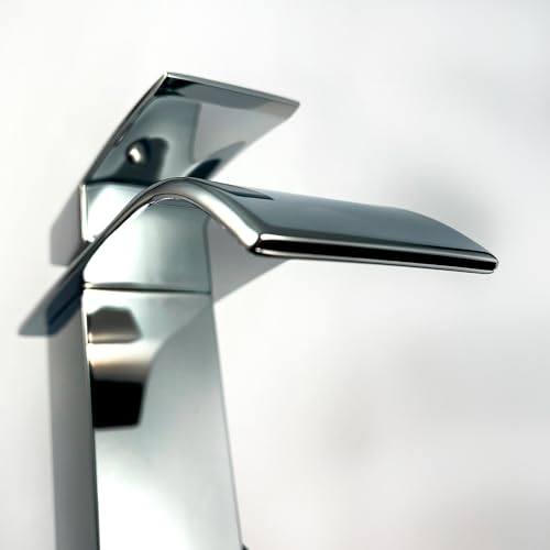 Torneira Cascata Monocomando Cromada para Banheiro Quente e Frio TKLA