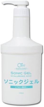 Amazon シエル ソニックジェル 美顔器ジェル ヒアルロン酸 1l 超音波ジェル 超音波美顔器ジェル Emsジェル 水溶性ジェル キャビテーション 超音波 美顔器 ジェル Ems 水溶性 業務用 セブンエステ ボディオイル ボディジェル 通販