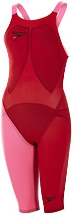 Speedo LZR Elite 2 Kneeskin Openback Fed Red/Blaze/Shiny Black Size 27