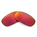 New Walleva Polarized Fire Red + Ice Blue Lenses For Oakley Square WIre 2.0