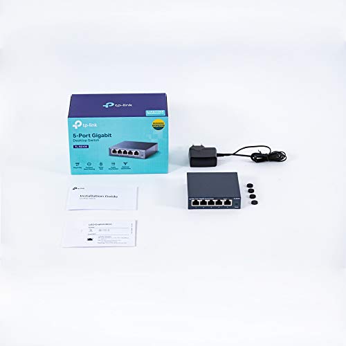 4 TP+Link+Ethernet+Optimization+Unmanaged+TL+SG105