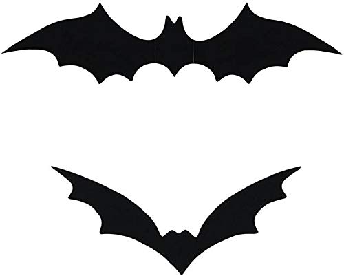 DIY-Halloween-Decorations-Bat-72Pcs-3D-Bat-Wall-Decal-Decor-Window-Sticker-Halloween-Decor-PVC-Bat-Indoor-Party-Supplies-72pcs-Black