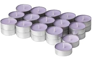 Scented Tealights, Sweet Pea, Purple- 30 Pack