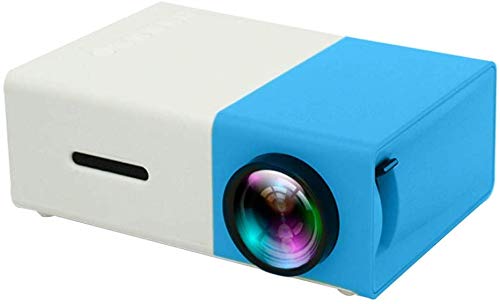 Mini Video Projector – XINKSD YG300 Portable Full Color LED LCD Video Projector for Children Present, Video TV Movie, Party Game, Outdoor Entertainment with HDMI USB AV Interfaces and Remote Control