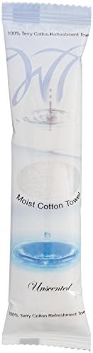 Moist Cotton Towel - Unscented (Case of 50)