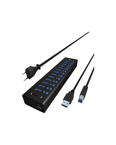 Raidsonic ICY BOX IB-AC6113 13-Port USB 3.0 Hub