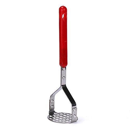 Fineday Potato Masher, Stainless Steel Potato Mashers Ricers Garlic Mud Pressure Puree Tool