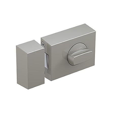 Basi® Kastenzusatzschloss KS500 Tür-Zusatzschloss verschiedene Farben Sicherheitsschloss 1303-0205, Silber