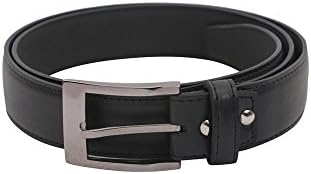 Hidedge Black Formal Non Leather Men's Belt HSLBH19255