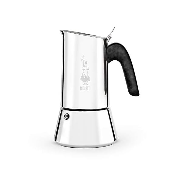 Bialetti - New Venus Induction, Edelstahl Herd Espresso-Kaffeemaschine, Geeignet für Alle Herdarten, 6 Tassen, Aluminium…