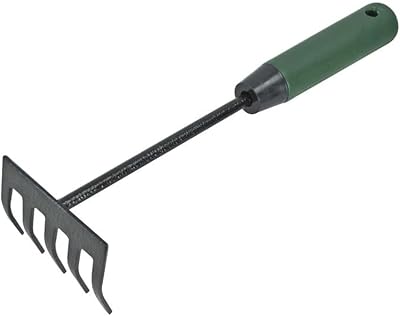 Faithfull Essentials Carbon Steel Hand Rake 29cm with Tubular Handle