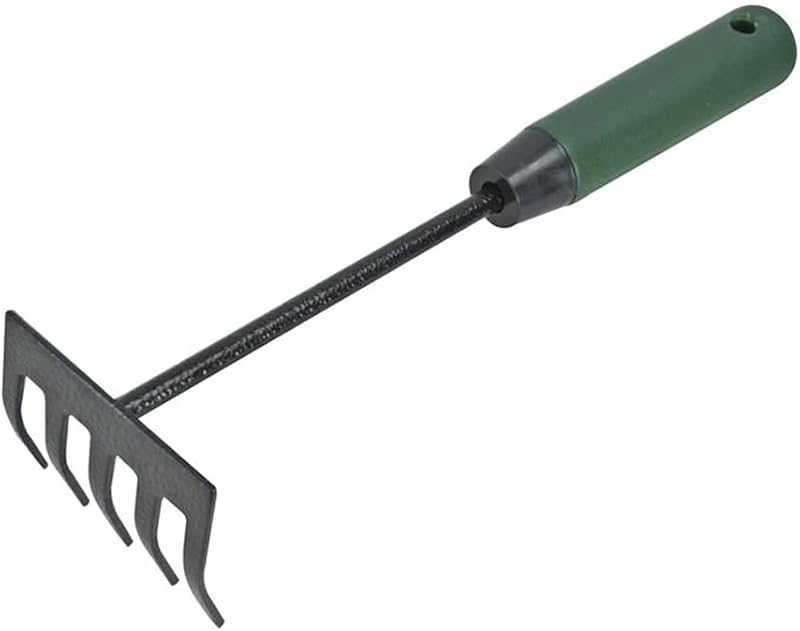 Faithfull Essentials Carbon Steel Hand Rake 29cm with Tubular Handle
