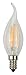 Mooncolour 4W LED Filament Candelabra Bulb,40-watt Equivalent,Warm White 2700K,Use in Chandeliers,Wall Sconces,and Pendant Lighting,4 Pack