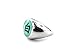 Brdwn Unisex Cosplay Chinese Character Zhu Ring Accessories (Bai)