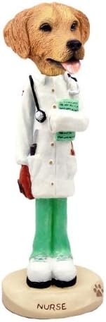 Golden Retriever Nurse Doogie Collectable Figurine