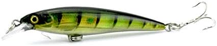 FINGYU Fishing Lures 1Pcs 80Mm 6G Minnow Floating Fake Hard Lure Fishing Gear