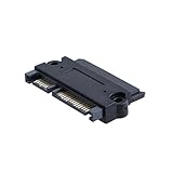 CableCreation SATA 22 Pin Male to SATA 22 Pin Female Adapter, SATA 22 Pin (7+15) Male to Female Adapter for 2.5