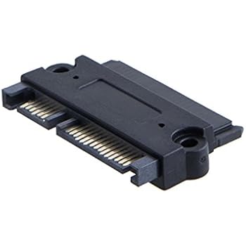 CableCreation SATA 22Pin (7+15 Pin) Male to SATA 22 Pin (7+15Pin) Female adapter Convertor, Sata Male-Female Adapter