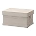 Ikea Cover for ottoman, Lofallet beige 1428.8520.3810